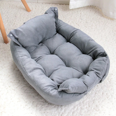 Multifunction Dog Bed Mat 3 IN 1 Dogs Cat Sleeping Bed Sofa Warm Winter