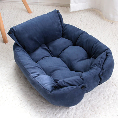 Multifunction Dog Bed Mat 3 IN 1 Dogs Cat Sleeping Bed Sofa Warm Winter