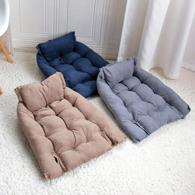 Multifunction Dog Bed Mat 3 IN 1 Dogs Cat Sleeping Bed Sofa Warm Winter