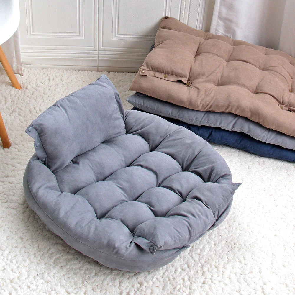 Multifunction Dog Bed Mat 3 IN 1 Dogs Cat Sleeping Bed Sofa Warm Winter