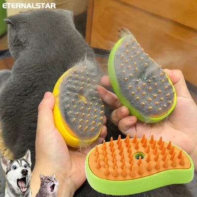 Cat Dog Steamy Brush PRO