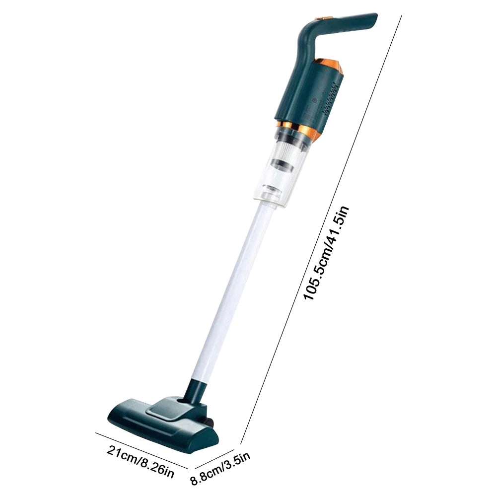 Wireless Handheld Vacuum Cleaner 120W High Power Cordless Handheld Vacuum Chargeable Auto Vacuum for Home Car Vacuum Cleaner